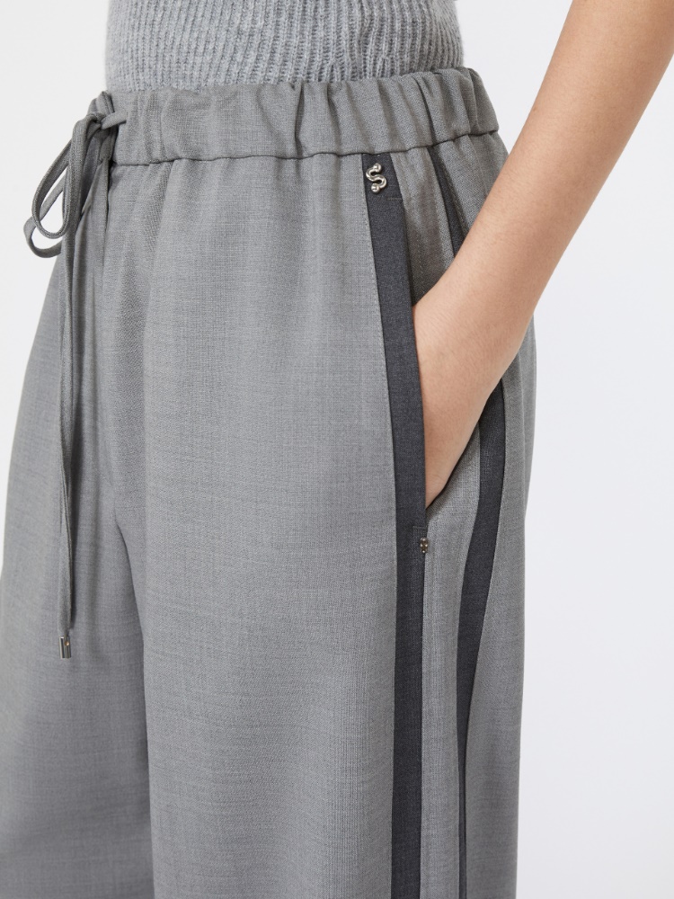 [アチェリ] ピュア ウール ジョガー パンツ - MEDIUM GREY - マックスマーラ公式サイト - 4