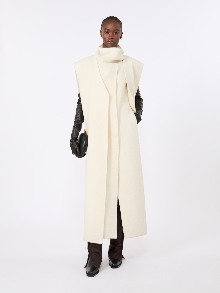 Gabardine low-rise slim flared trousers - COFFEE - Max Mara