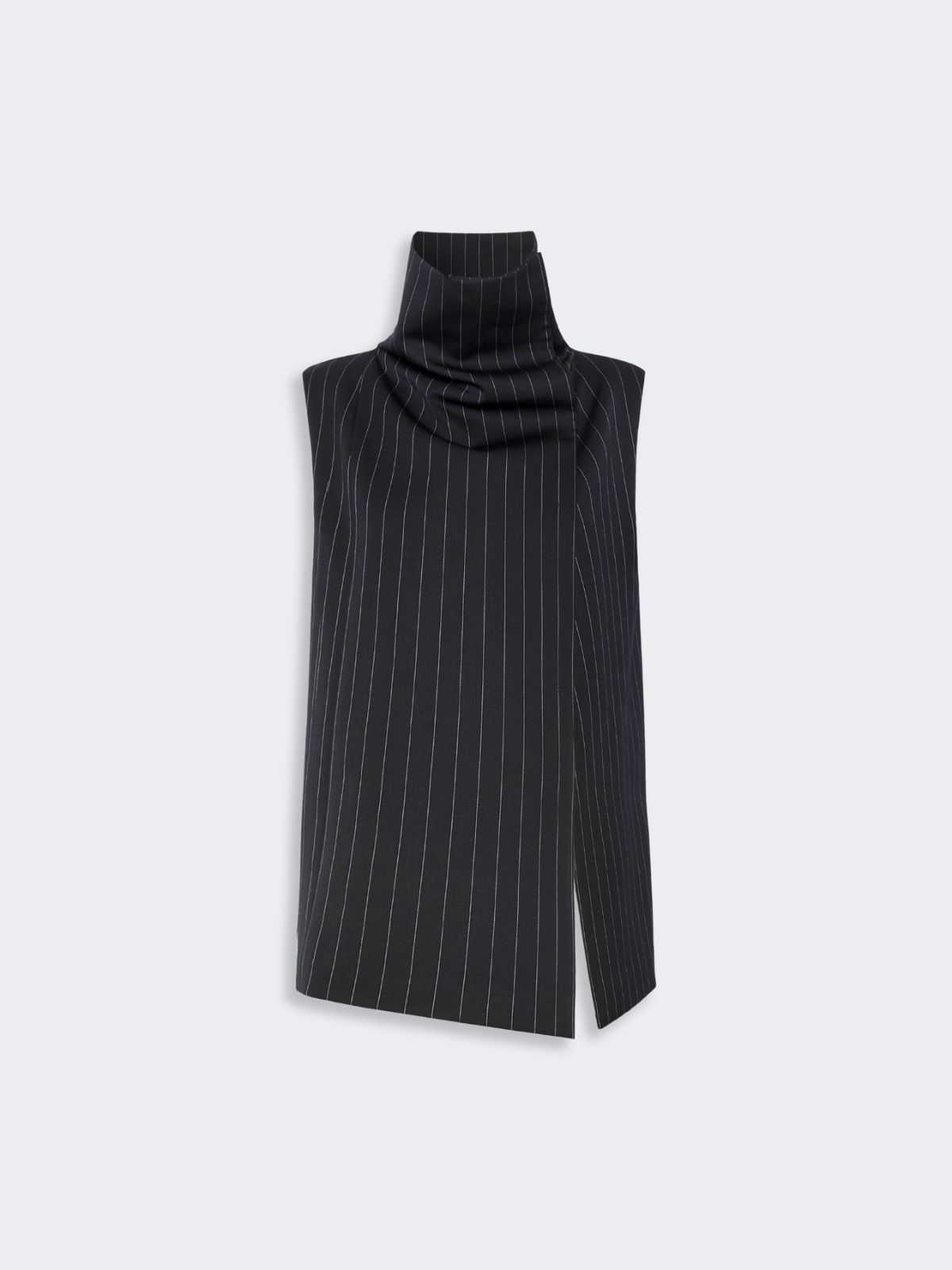 Sleeveless wool top - BLACK - Max Mara - 6