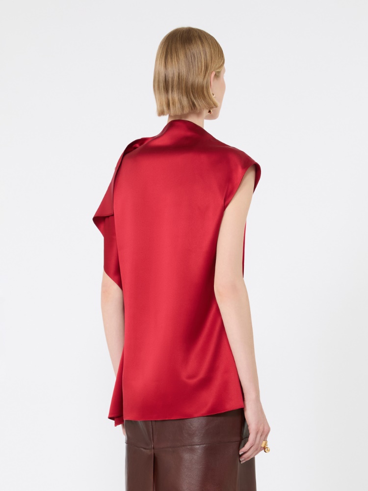 Silk top with ruffle detail - RUBY - Max Mara - 3