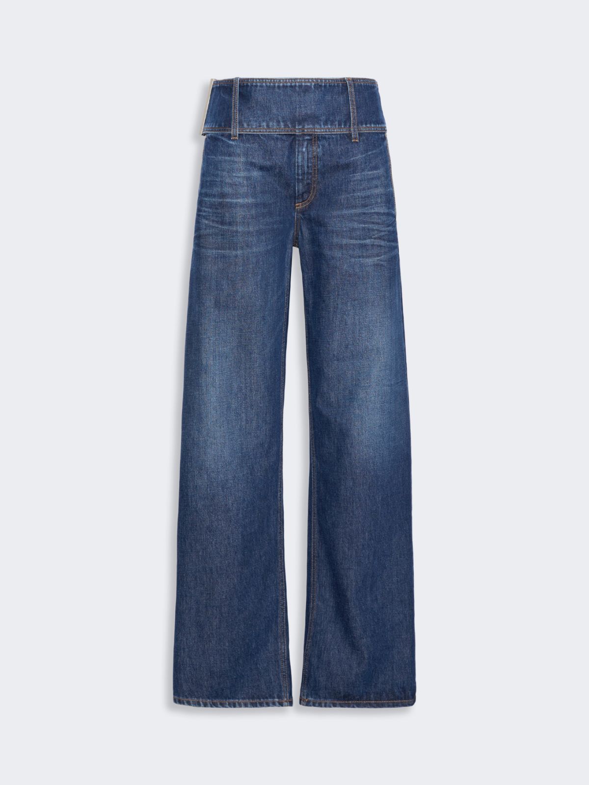 Denim 5-pocket trousers - MIDNIGHTBLUE - Max Mara - 6