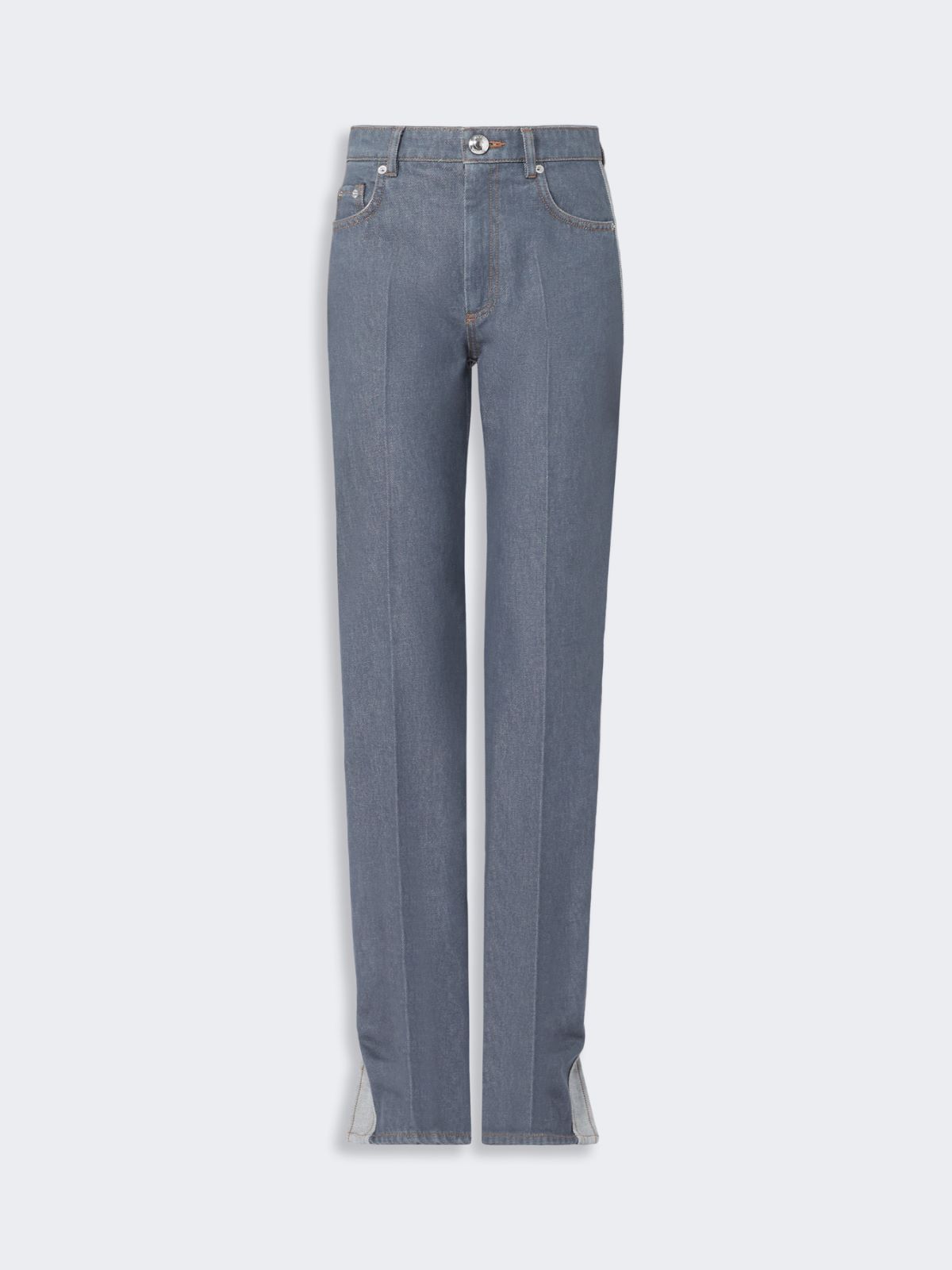 Low-waisted jeans - MEDIUM GREY - Max Mara - 5