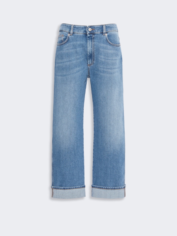 [カラッファ] ストレッチ デニム パンツ - ULTRAMARINE - Max Mara - 5