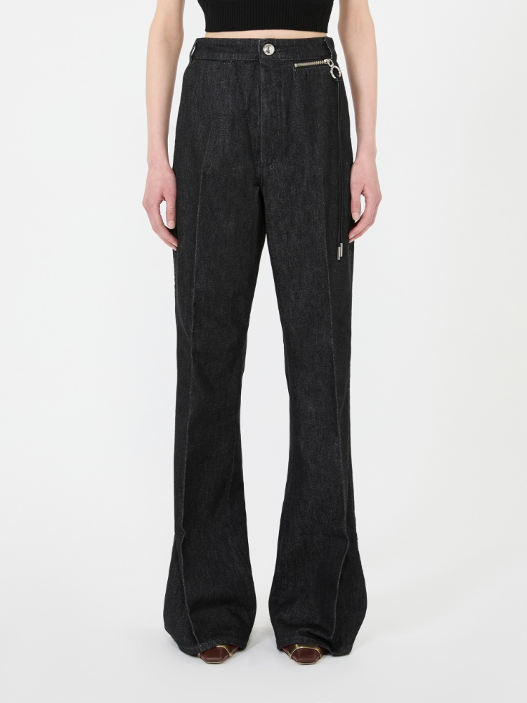 Slim flared jeans - BLACK - 2