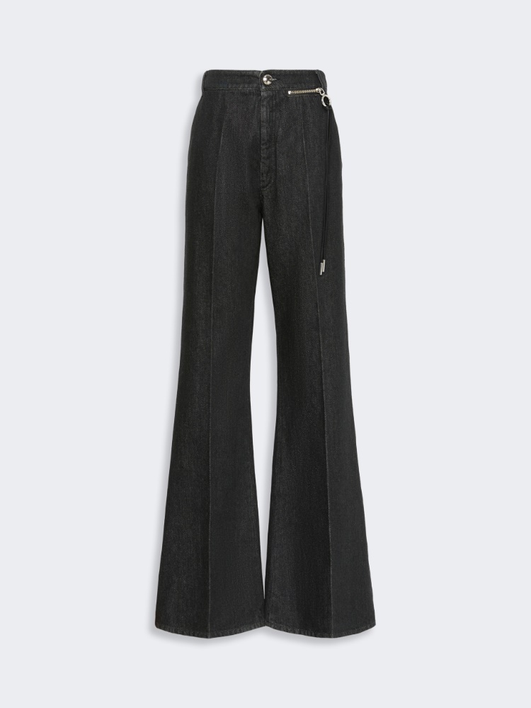 Slim flared jeans - BLACK - 5