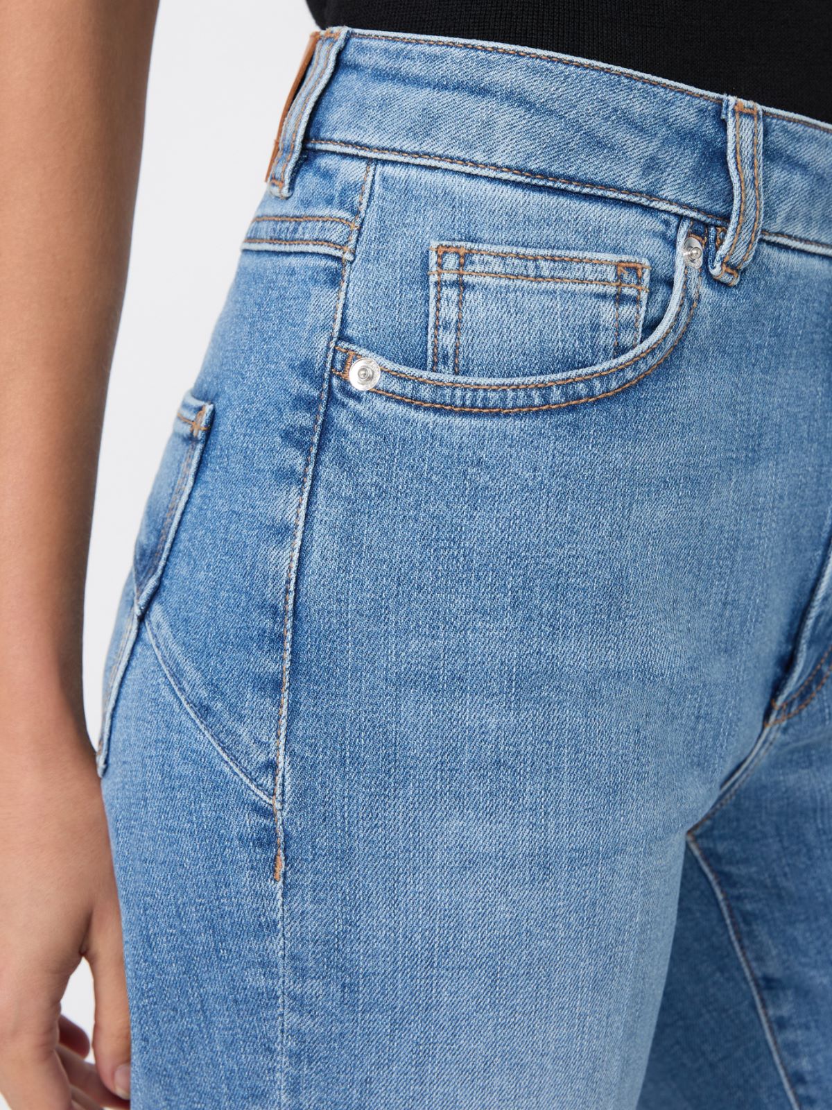 Low-rise new mini flare jeans - ULTRAMARINE - Max Mara - 4