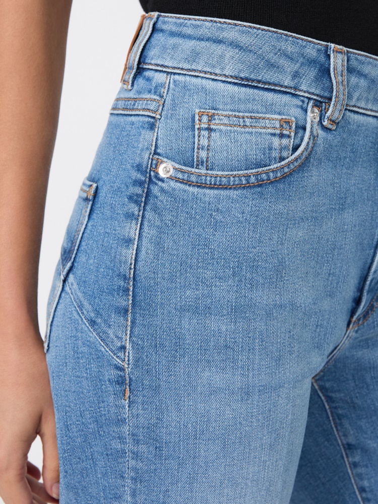 Low-rise new mini flare jeans - ULTRAMARINE - Max Mara - 4