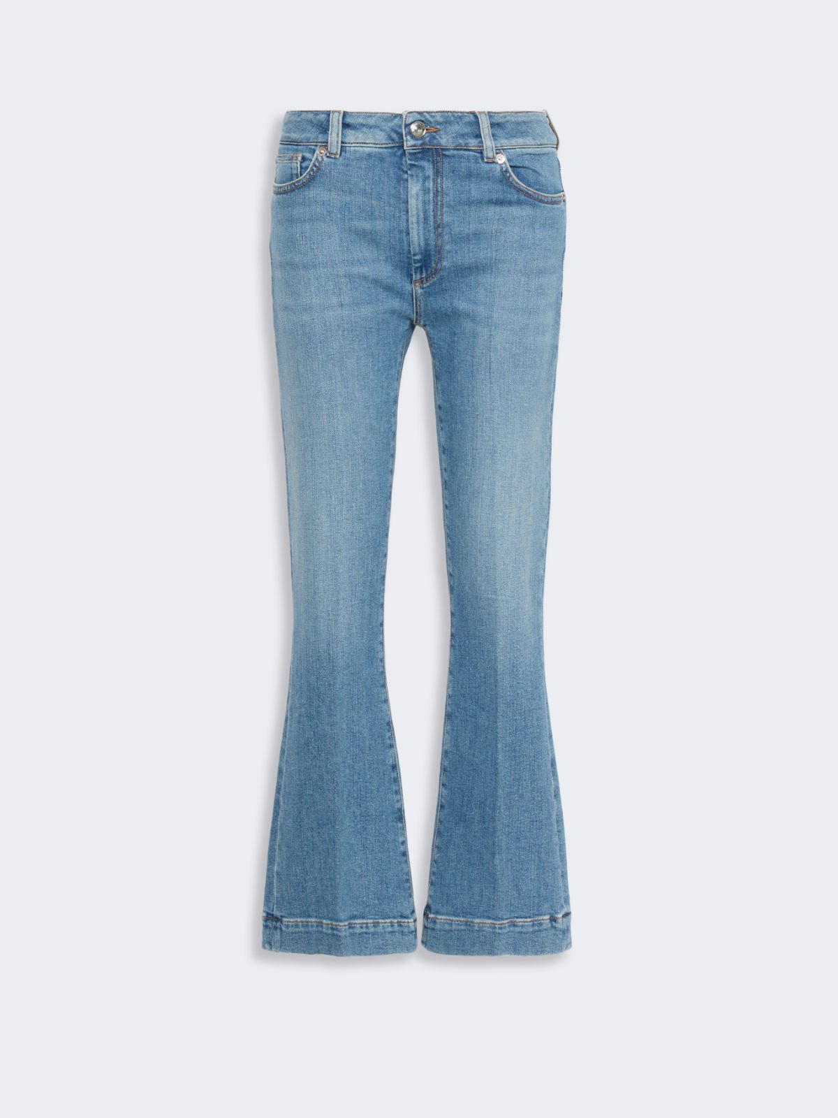Low-rise new mini flare jeans - ULTRAMARINE - Max Mara - 5