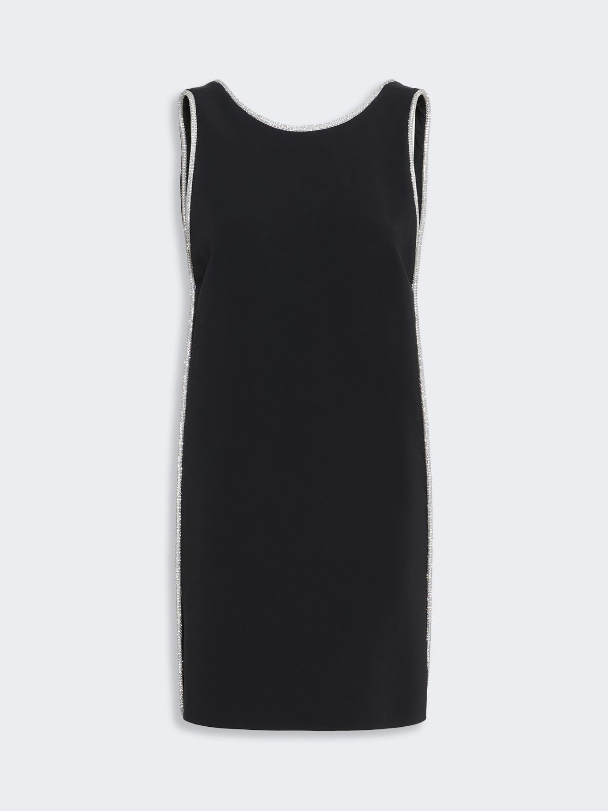 Stretch viscose dress - BLACK - Max Mara - 5
