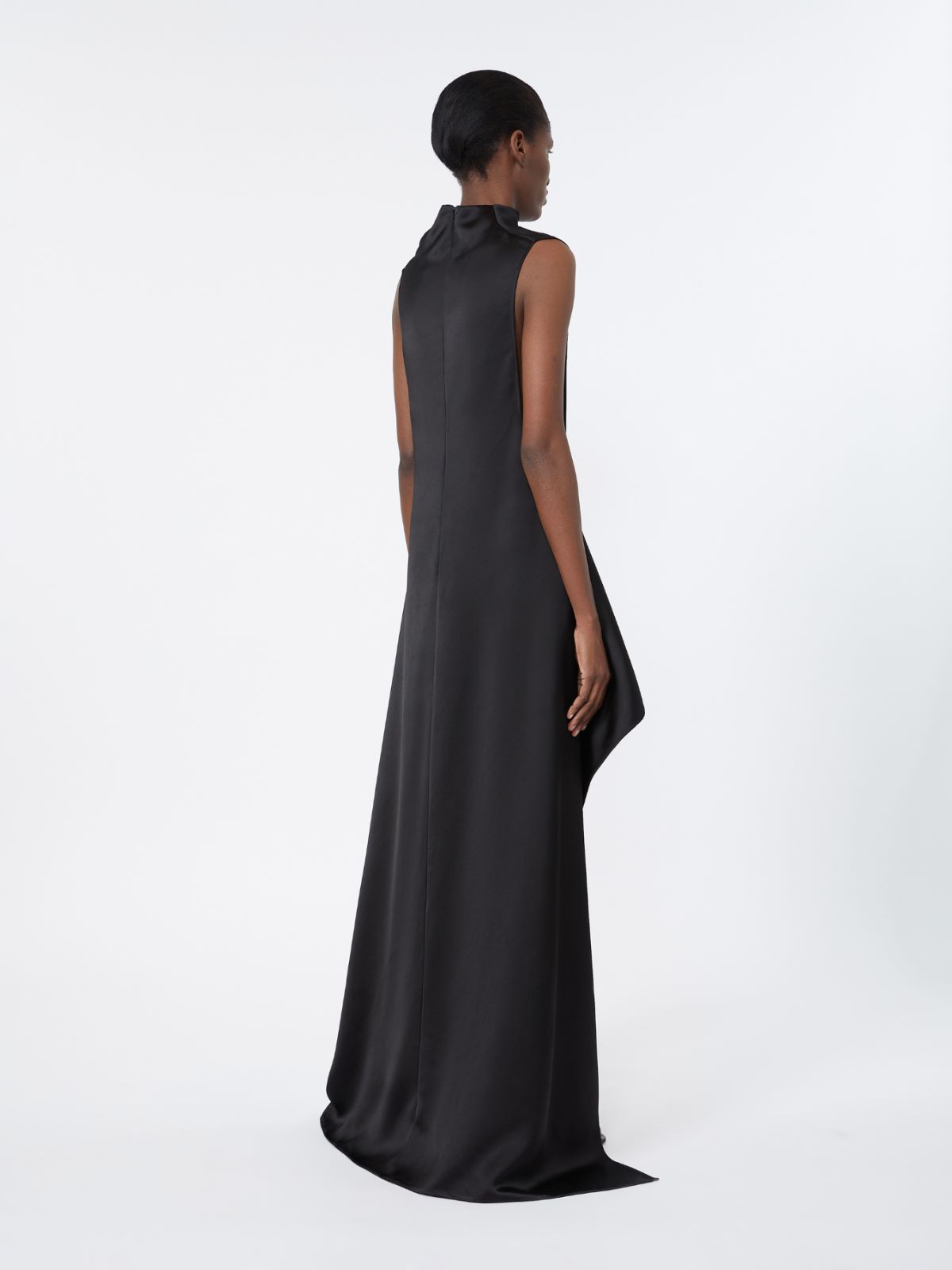 Ruffle dress - BLACK - Max Mara - 3