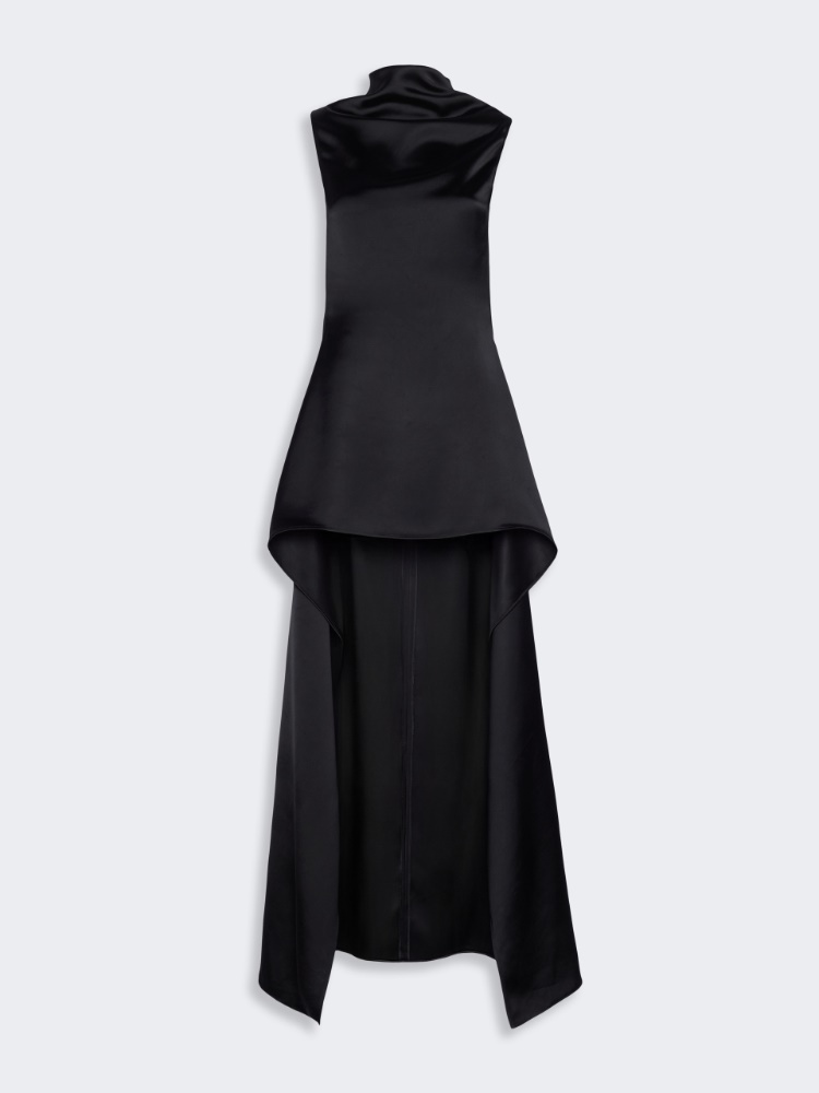 Ruffle dress - BLACK - Max Mara - 5