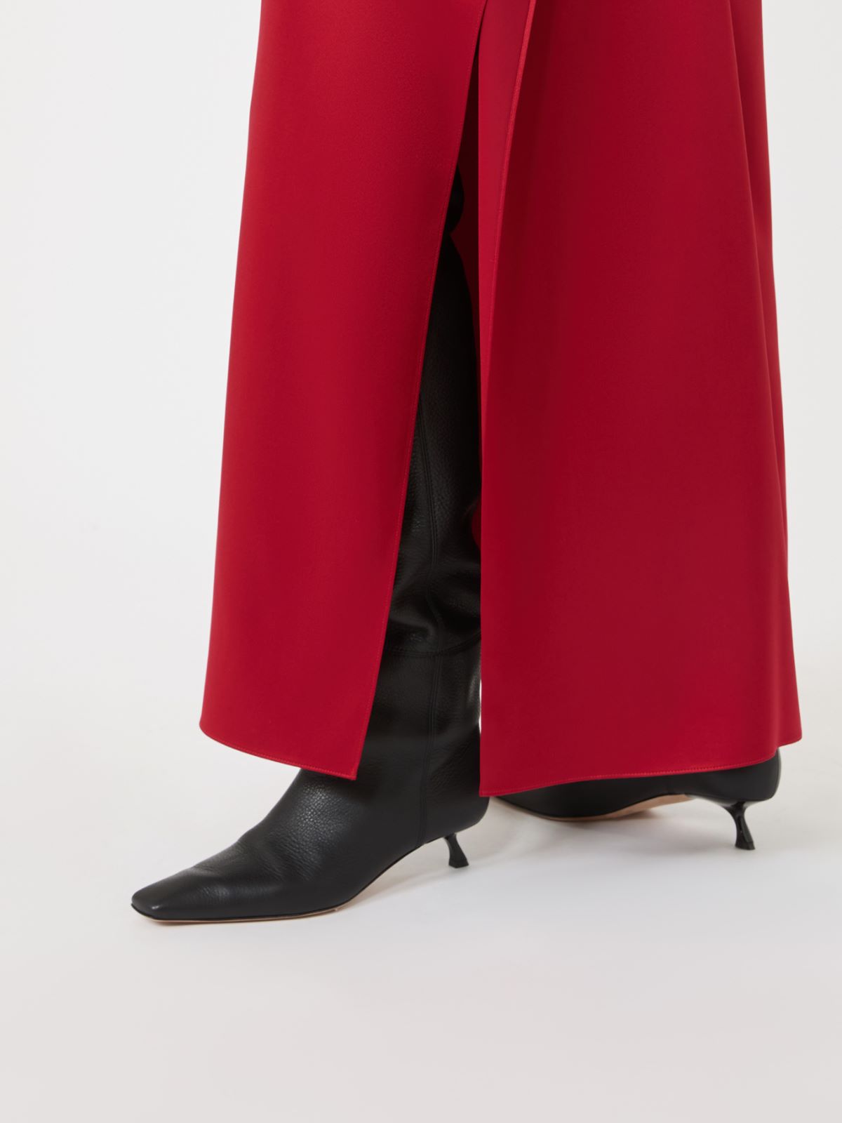 Long silk dress with ruffle detail - RUBY - Max Mara - 5