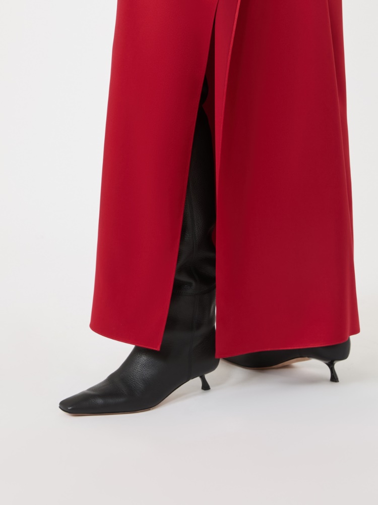 Long silk dress with ruffle detail - RUBY - Max Mara - 5