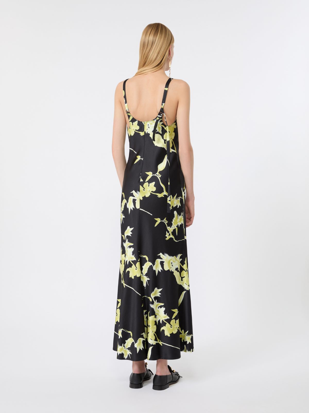 발리아 비스코스 드레스 - BLACK - Max Mara - 3