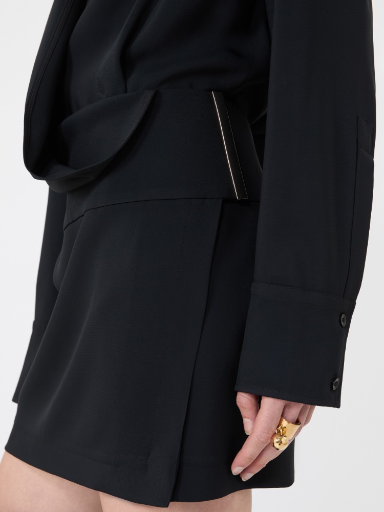 Short cady dress - BLACK - Max Mara - 4