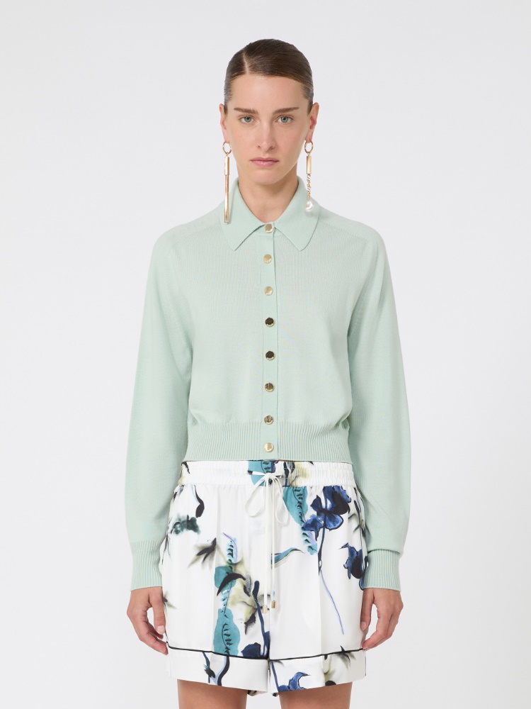 리리카 버진울 가디건 - PASTEL GREEN - Max Mara - 2