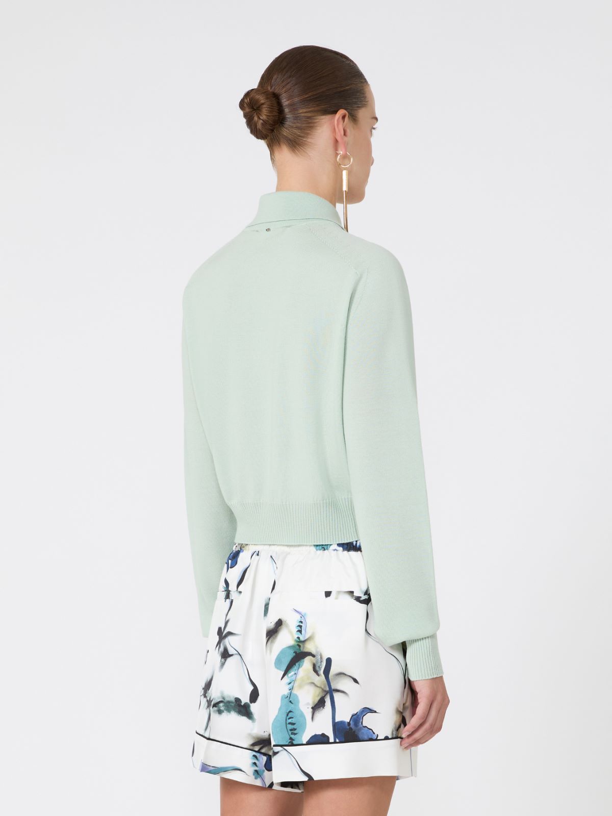 리리카 버진울 가디건 - PASTEL GREEN - Max Mara - 3