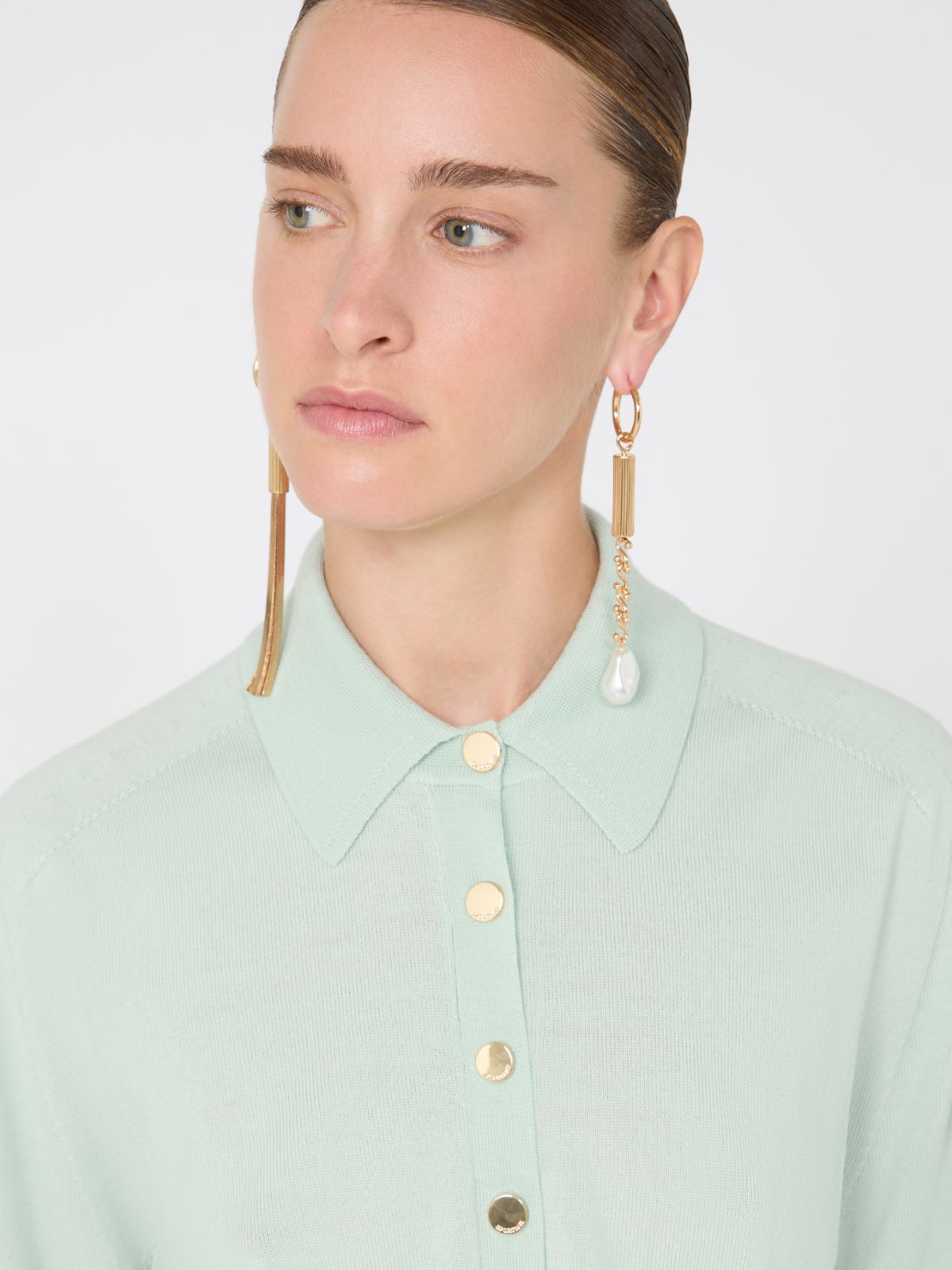 리리카 버진울 가디건 - PASTEL GREEN - Max Mara - 5