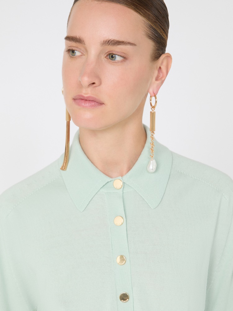 리리카 버진울 가디건 - PASTEL GREEN - Max Mara - 5