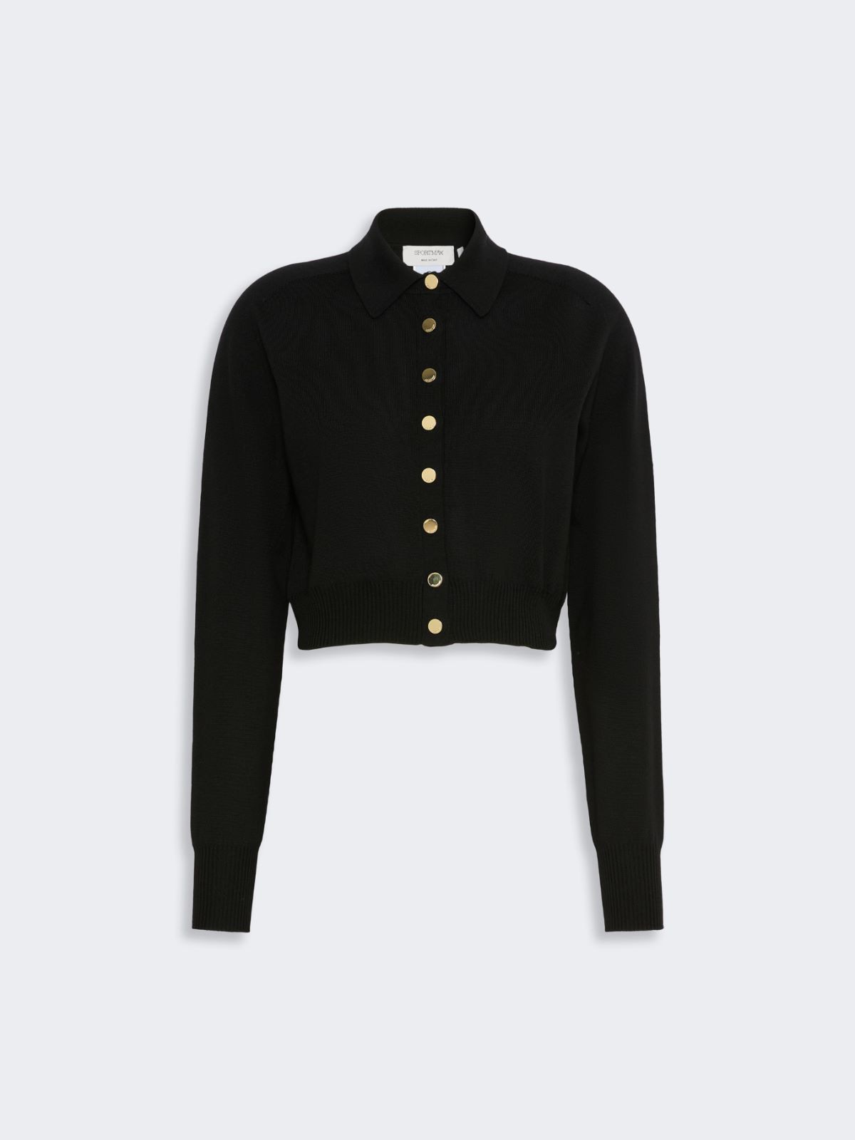 Pure wool cardigan - BLACK - Max Mara - 6