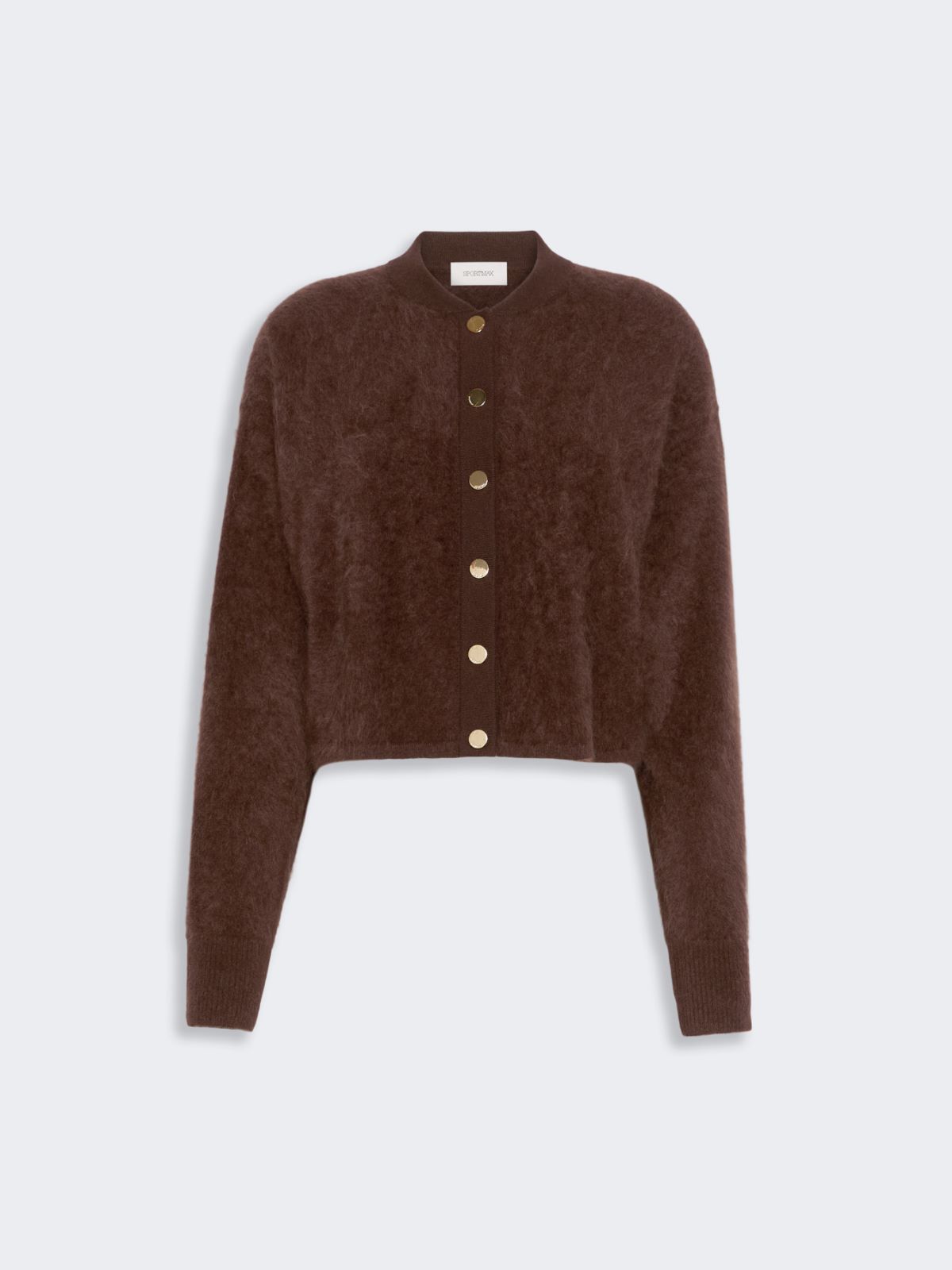 Chaqueta bomber de cachemira pura - CHOCOLATE - Max Mara - 6
