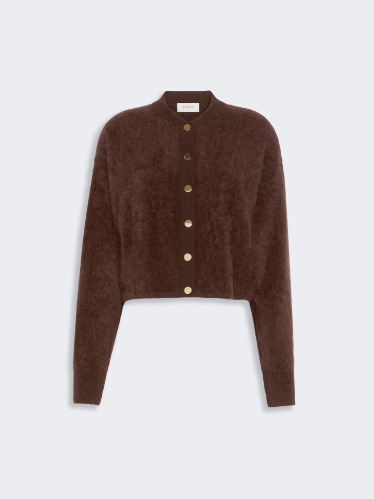 Chaqueta bomber de cachemira pura - CHOCOLATE - Max Mara - 6