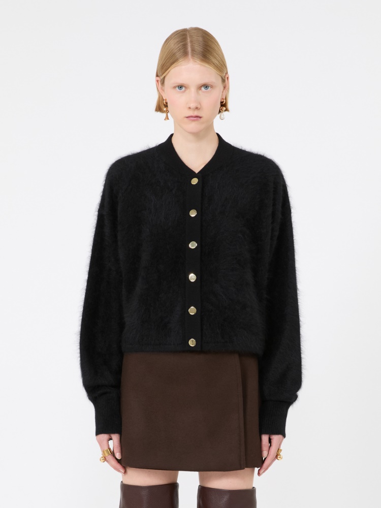 Pure cashmere bomber jacket - BLACK - Max Mara - 2