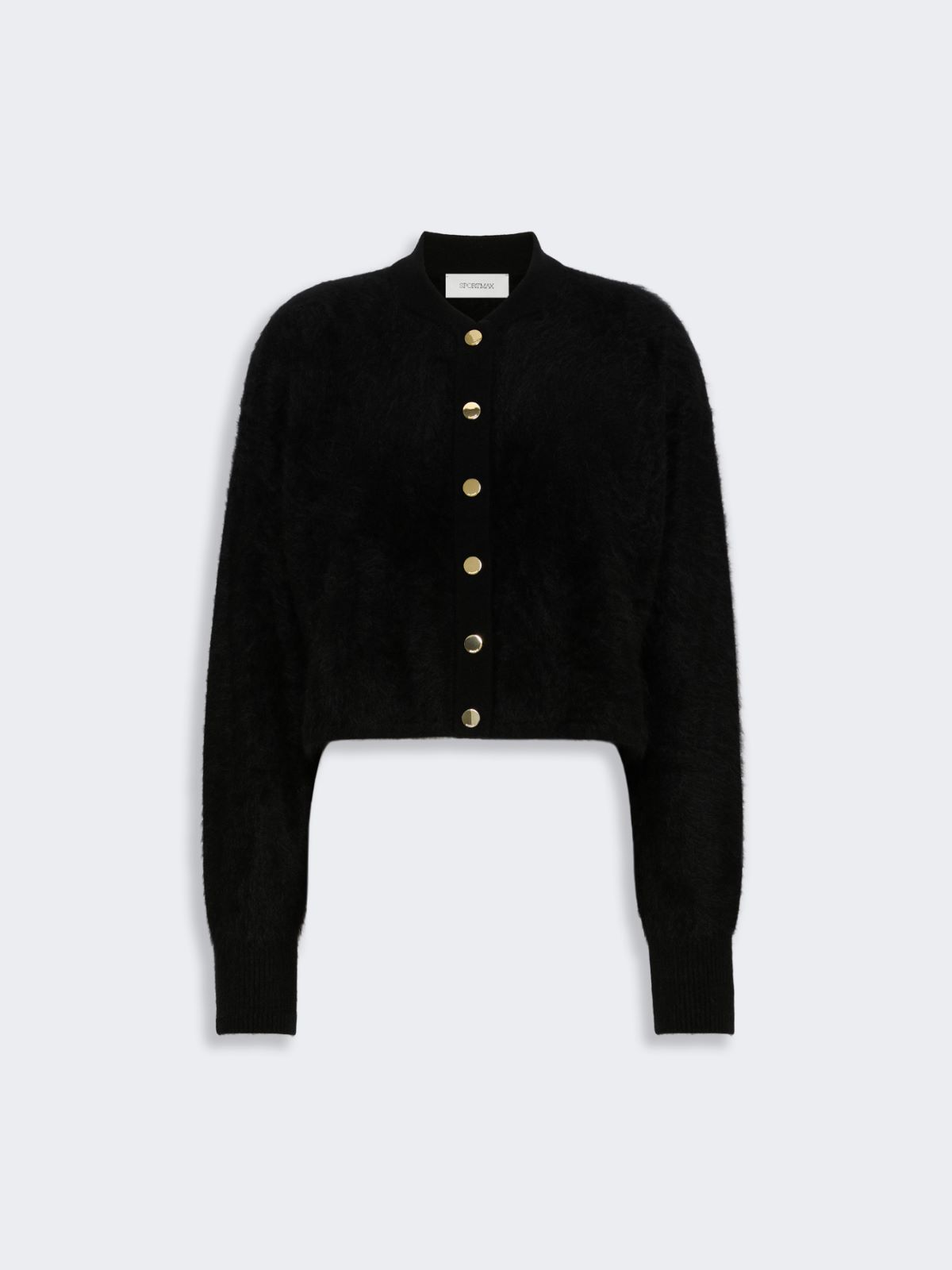 Pure cashmere bomber jacket - BLACK - Max Mara - 6