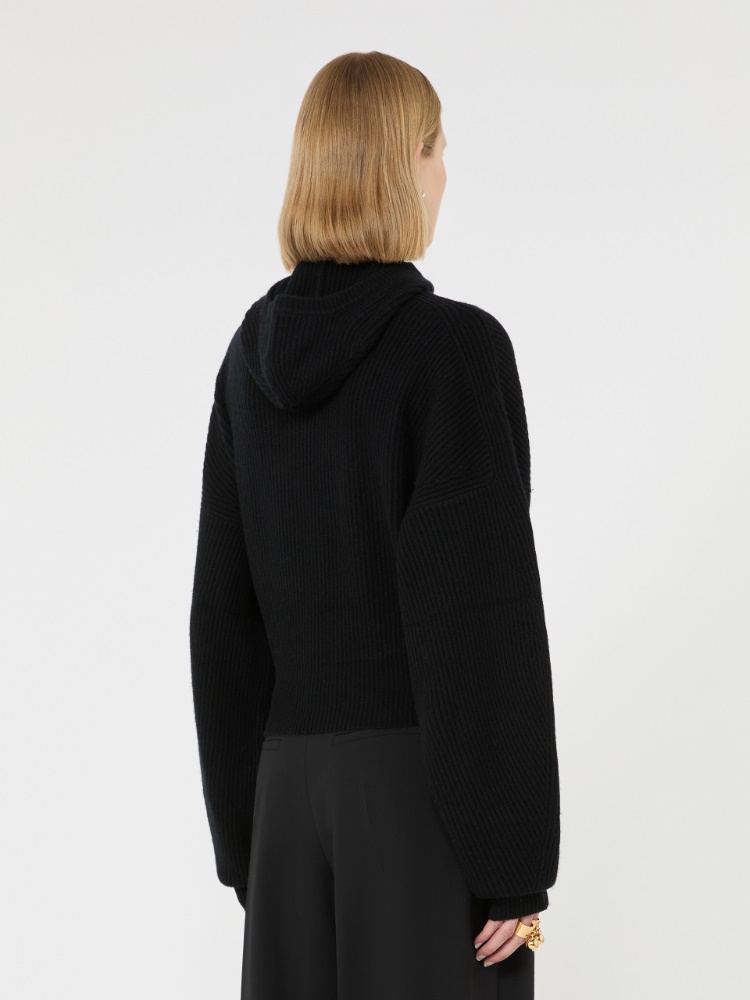 발코 울 가디건 - BLACK - Max Mara - 3