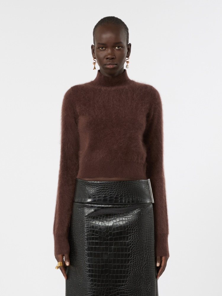 Jersey ajustado de cachemira pura - CHOCOLATE - Max Mara - 2