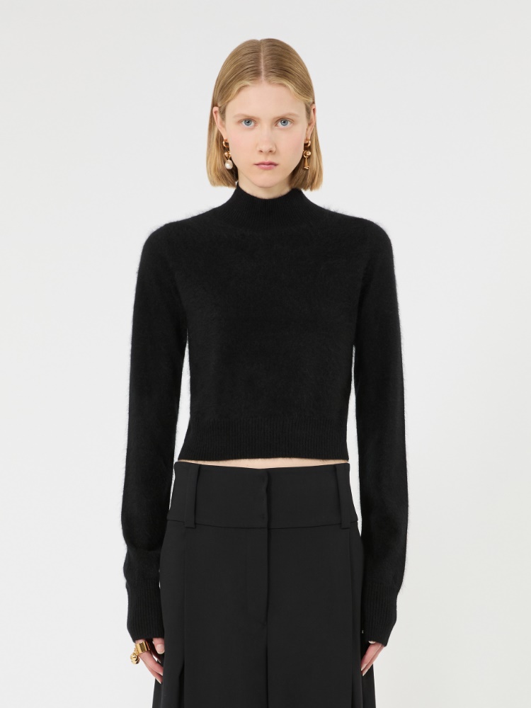 Maglia slim in puro cashmere - NERO - Max Mara - 2