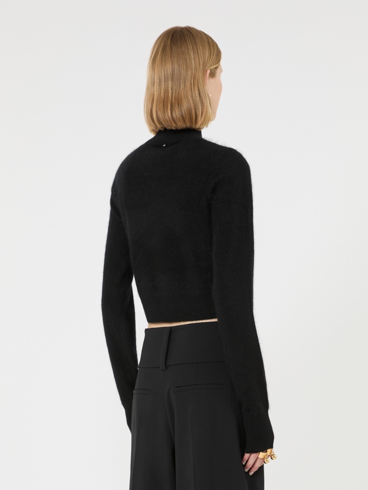 Maglia slim in puro cashmere - NERO - Max Mara - 3