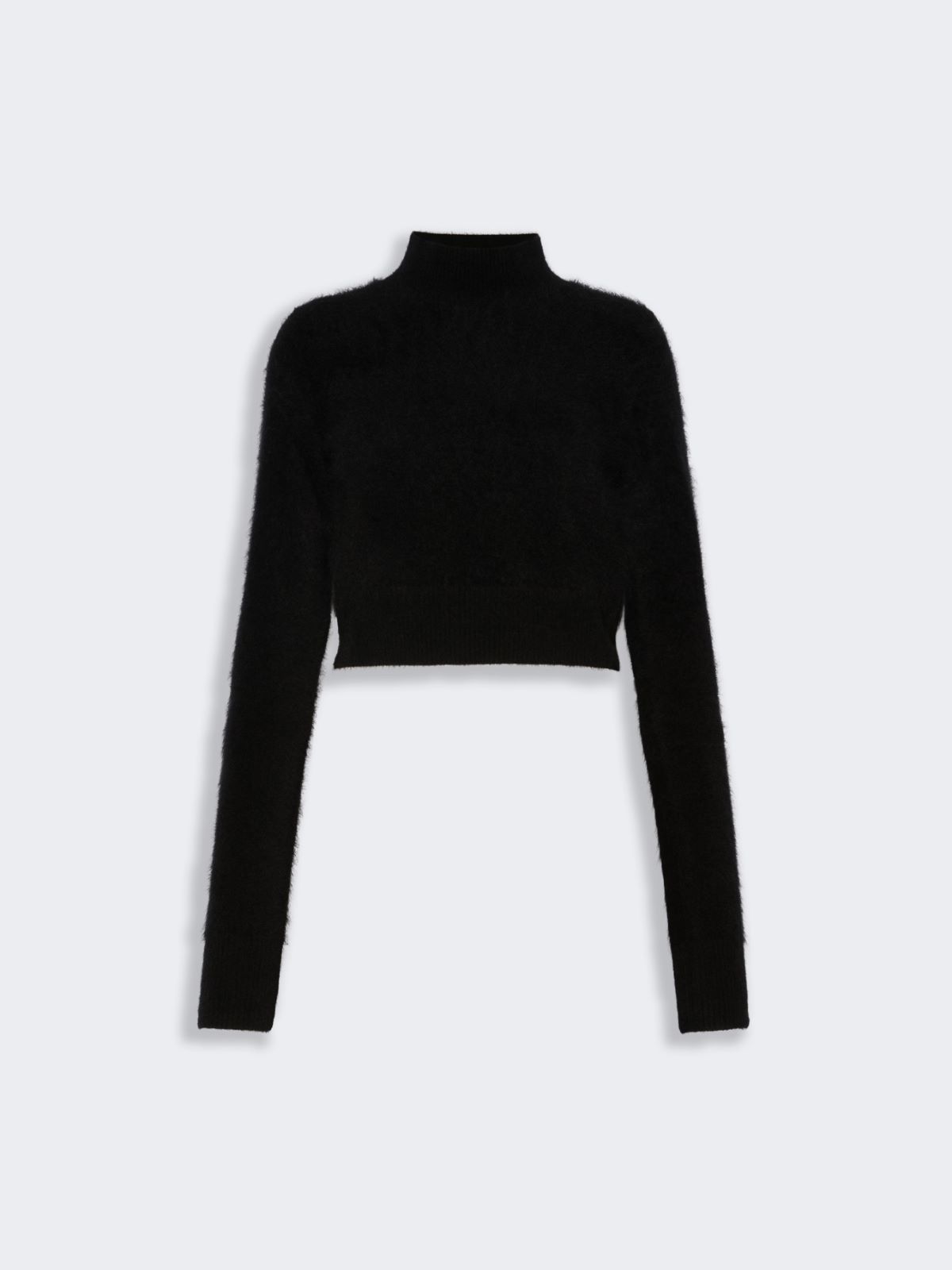 Maglia slim in puro cashmere - NERO - Max Mara - 5