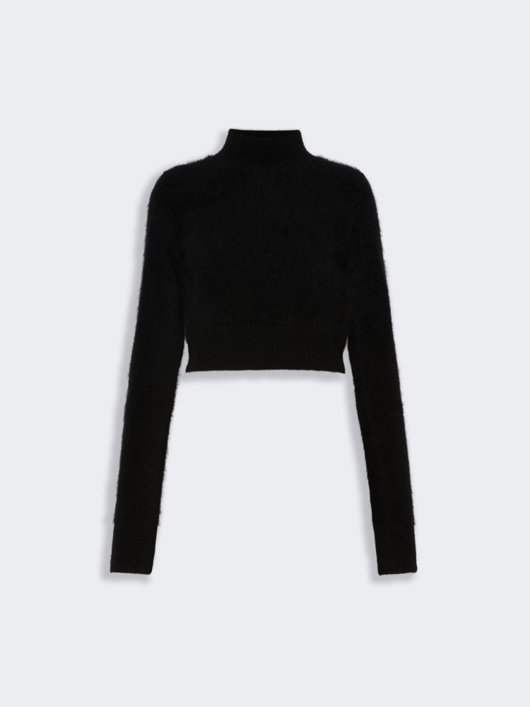 Maglia slim in puro cashmere - NERO - Max Mara - 5