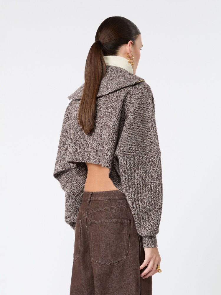 리베 울 스웨터 - RUST - Max Mara - 3