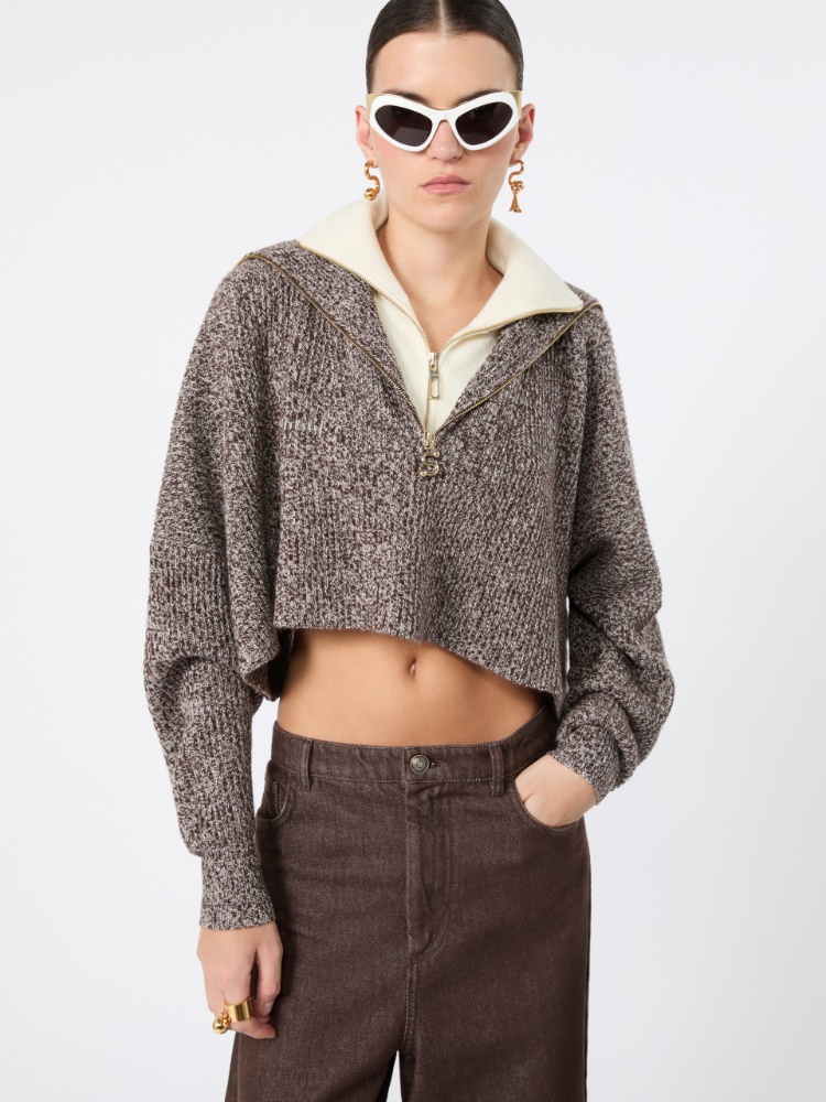 리베 울 스웨터 - RUST - Max Mara - 4