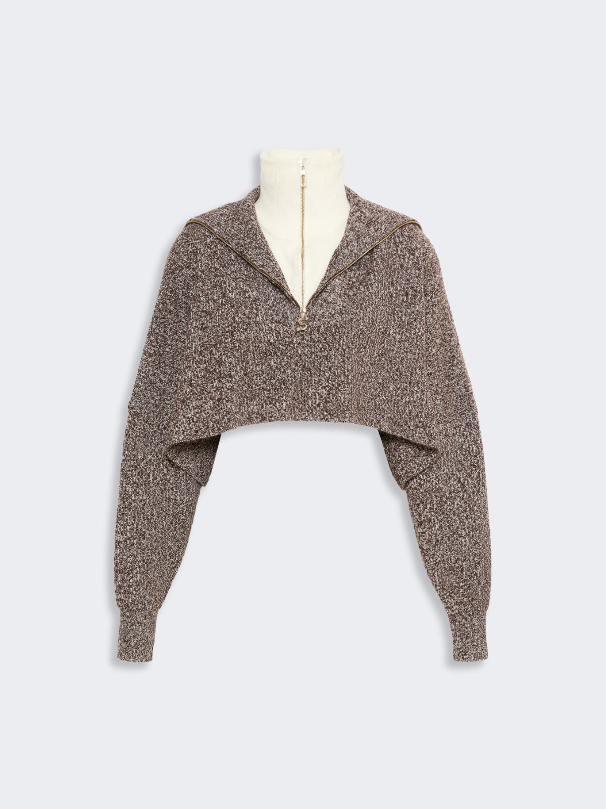 리베 울 스웨터 - RUST - Max Mara - 6