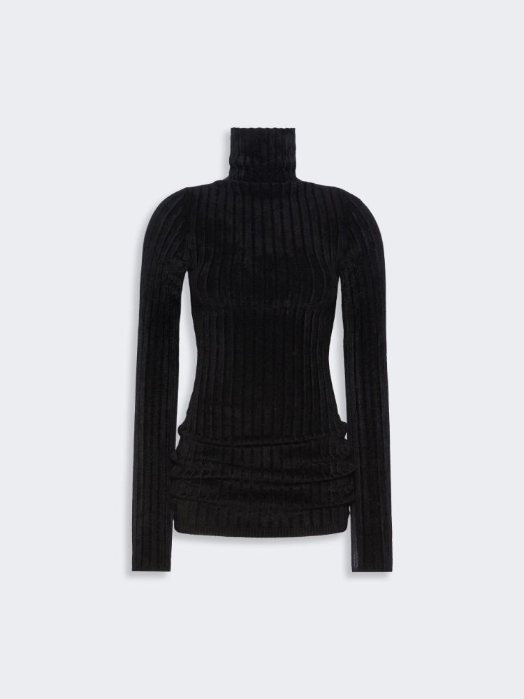 Jersey de lana elástica - NEGRO - Max Mara - 6