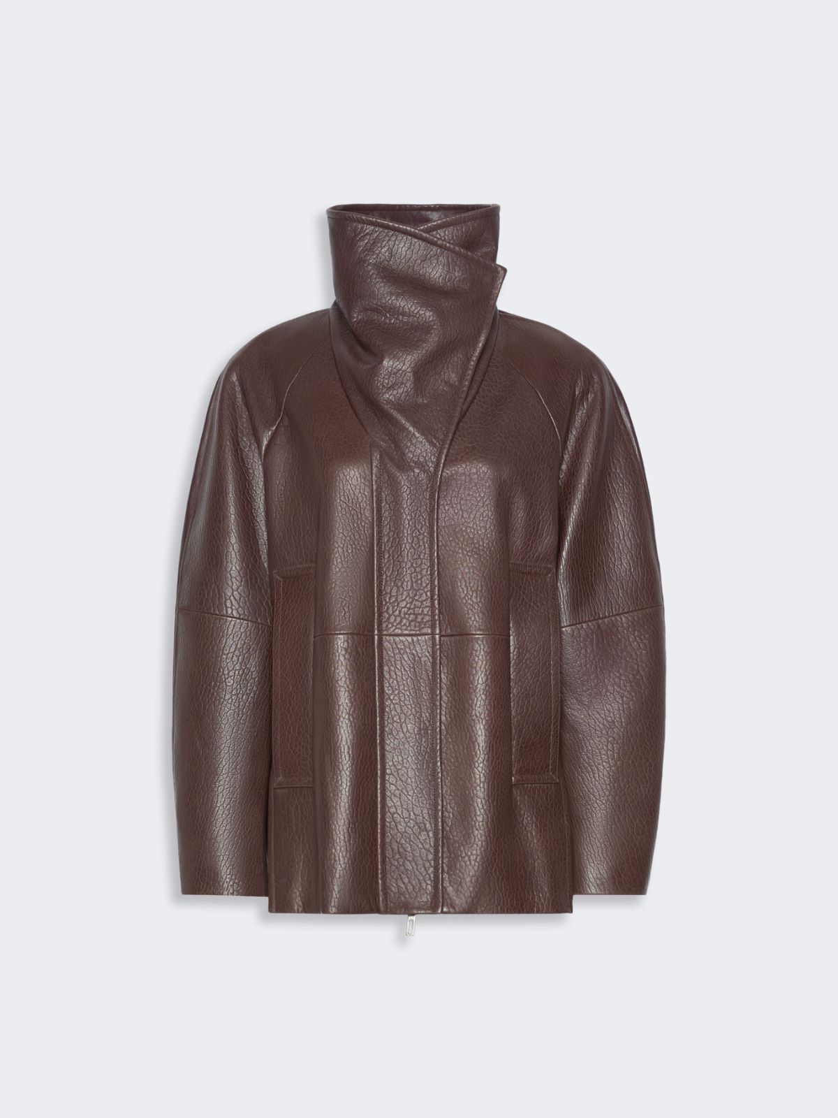 Leather jacket - COFFEE - Max Mara - 6