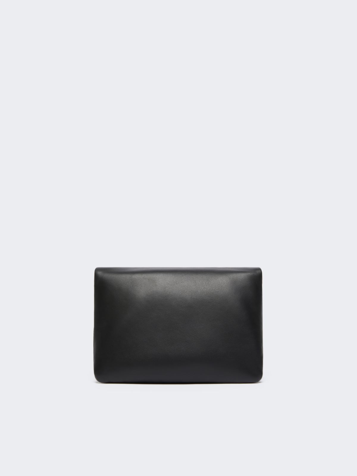 Padded Nappa leather mini Soffy bag - BLACK - Max Mara - 3