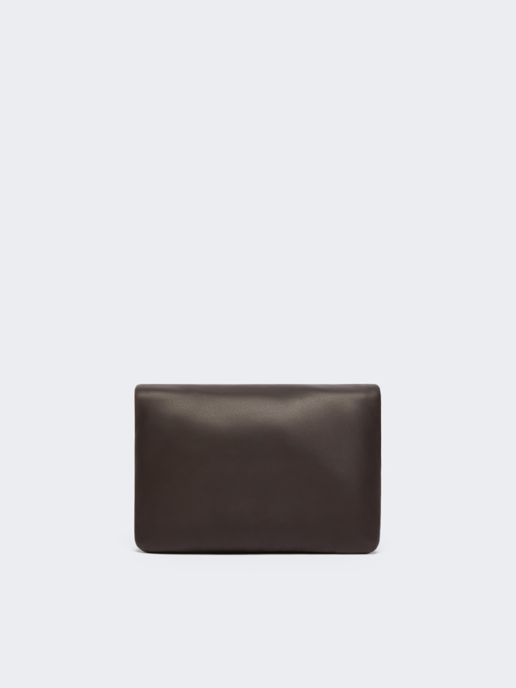 Padded Nappa leather mini Soffy bag - COCOA - Max Mara - 3