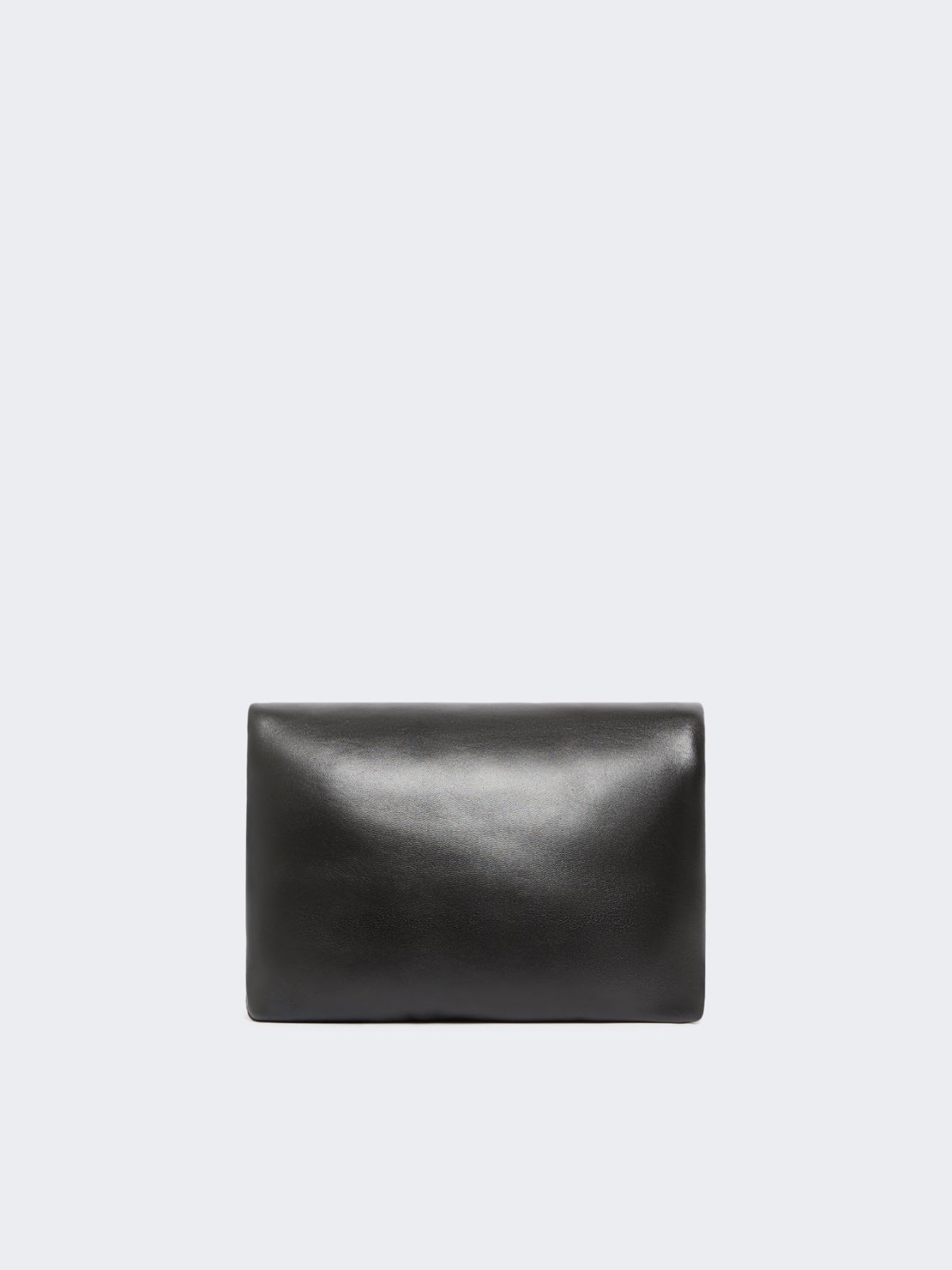 Padded Nappa leather mini Soffy bag - BLACK - Max Mara - 3