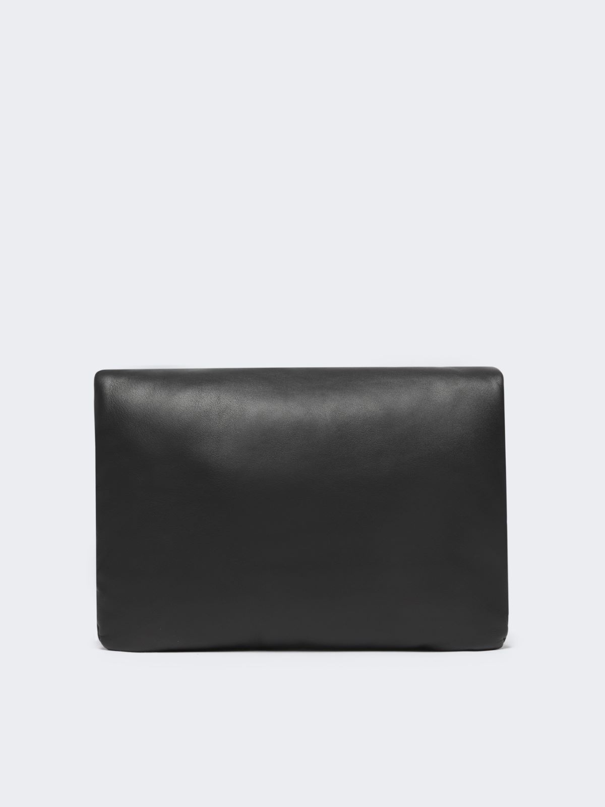 Padded nappa-leather Soffy Bag - BLACK - Max Mara - 3