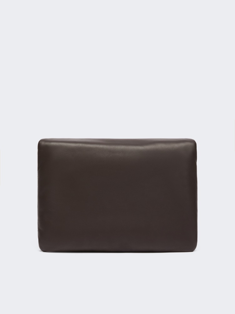 Padded nappa-leather Soffy Bag - COCOA - Max Mara - 3