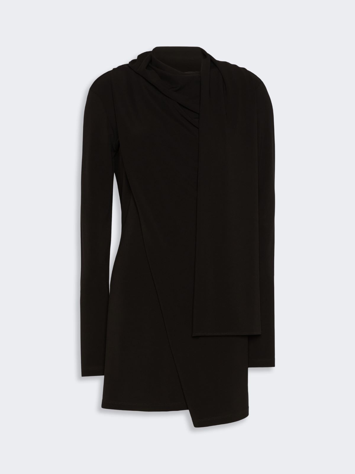 Short jersey dress - BLACK - Max Mara - 5