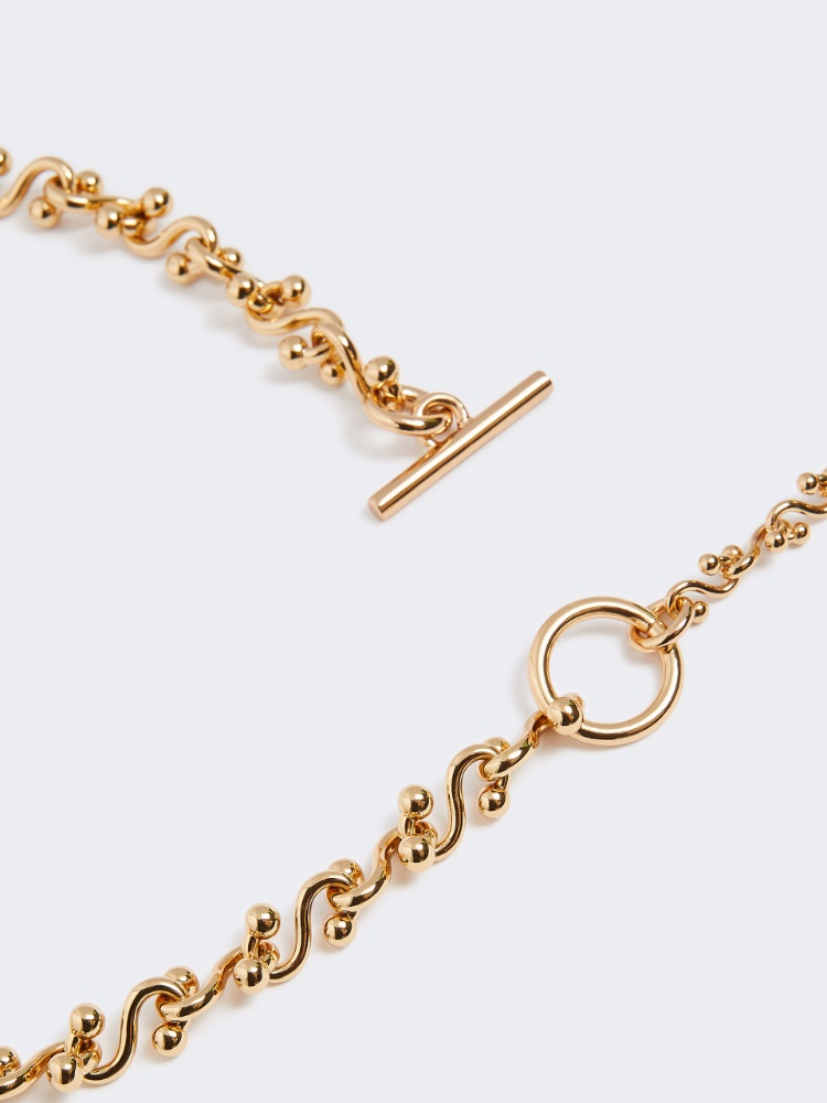 Metal pendant necklace - GOLD - 2