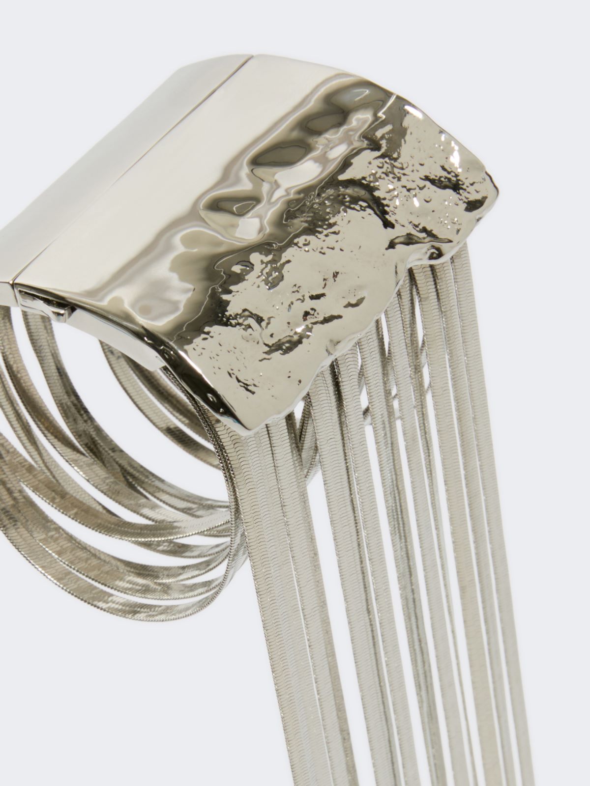 Bracciale con frange metalliche - ARGENTO - Max Mara - 2