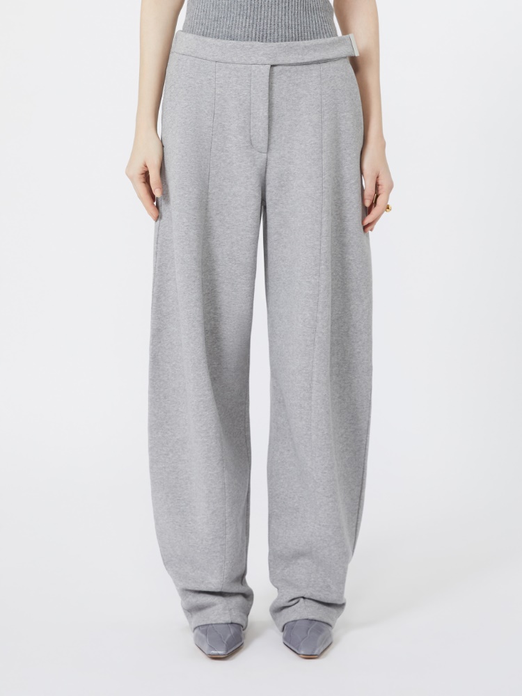 Fleece trousers - LIGHT GREY - Max Mara - 2