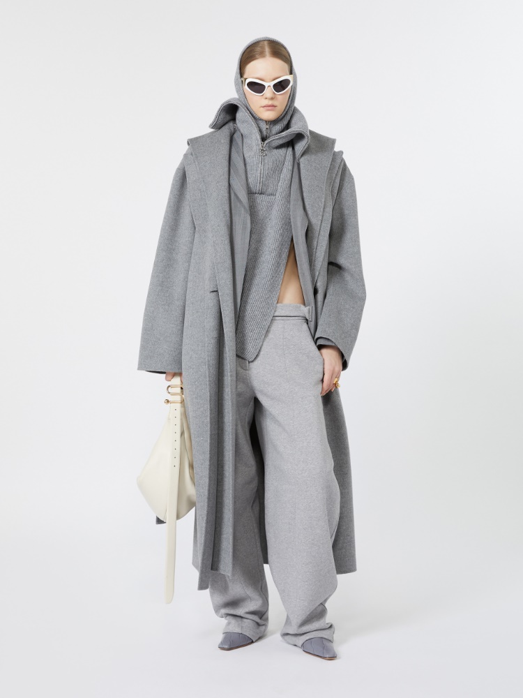 Fleece trousers - LIGHT GREY - Max Mara