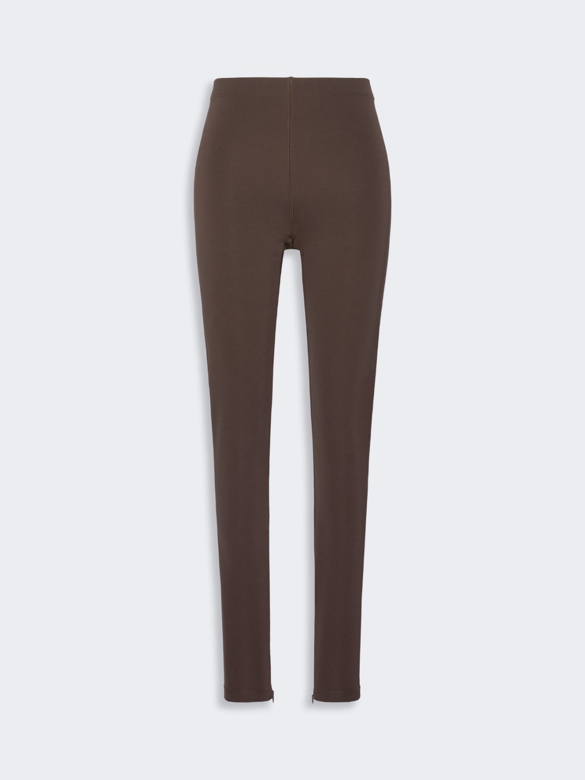 Slim-fit jersey trousers - DARK BROWN - Max Mara - 5